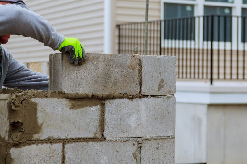 Block Wall Construction