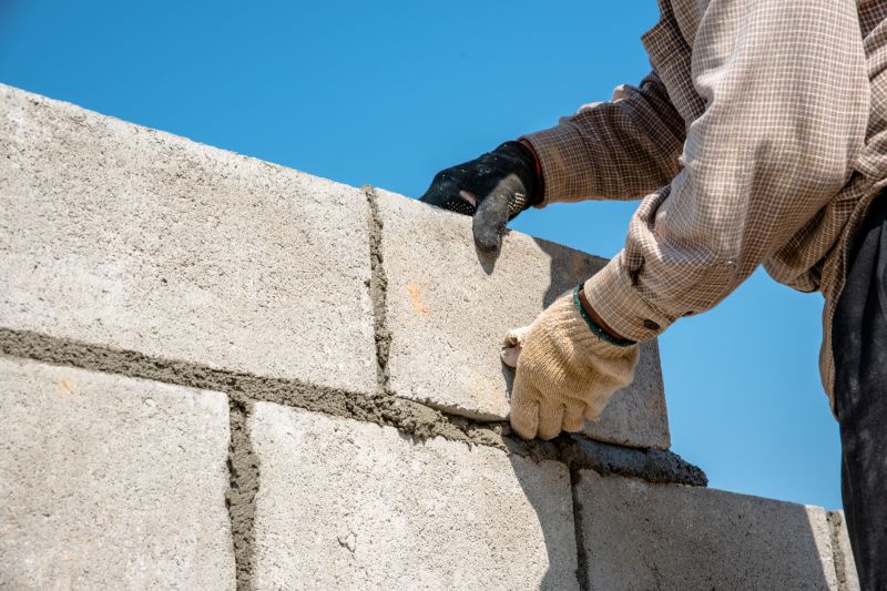 Block Wall Construction