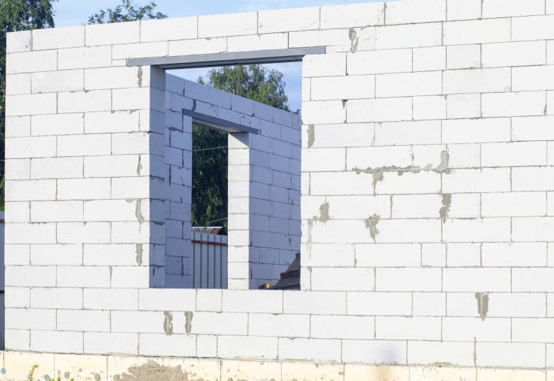 Block Wall Construction
