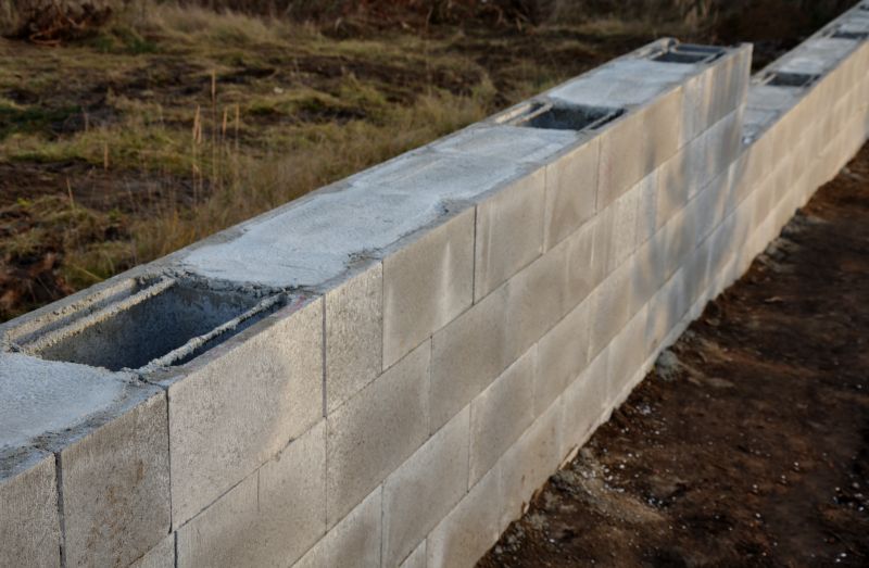 Block Wall Construction